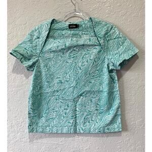 Kate Spade Saturday Cropped Short sleeve Top Size XS